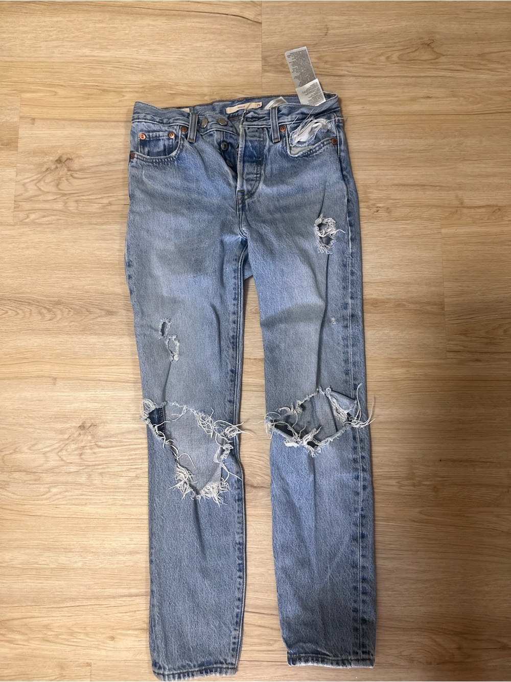 Levi’s Wedgie straight leg jeans